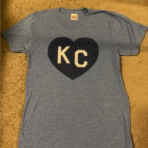 Kids Blue Heart KC T-Shirt